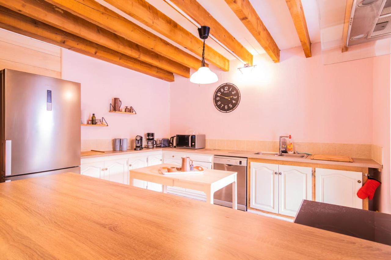 Villa Les Marmottes Pour 12 Avec Bain Nordique Privatif Camous Esterno foto
